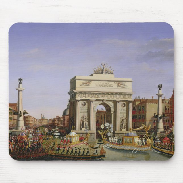 Entry of Napoleon I  into Venice, 1807 Mouse Pad (Front)