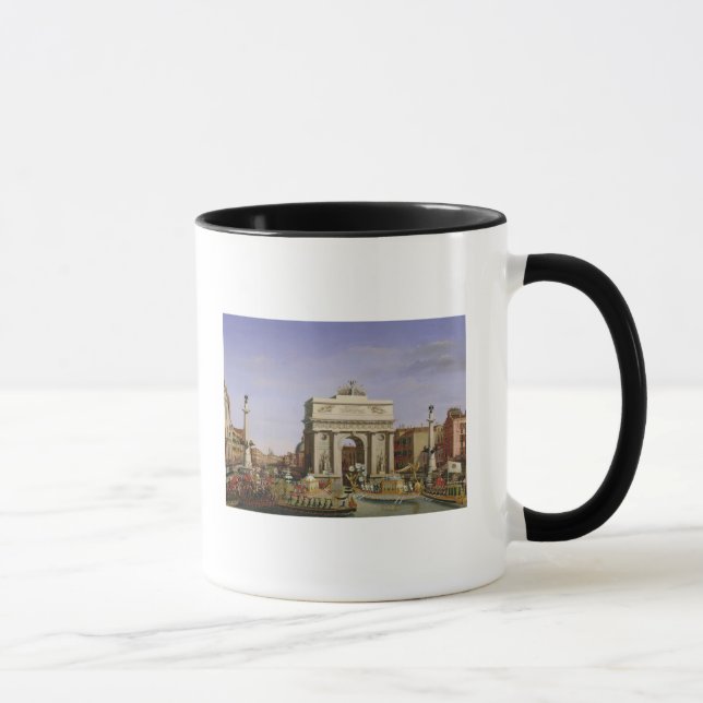 Entry of Napoleon I  into Venice, 1807 Mug (Right)