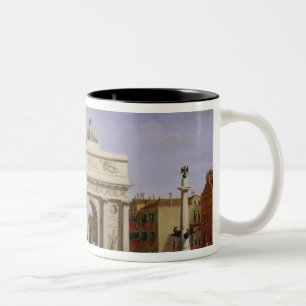 Entry of Napoleon I  into Venice, 1807 Two-Tone Coffee Mug