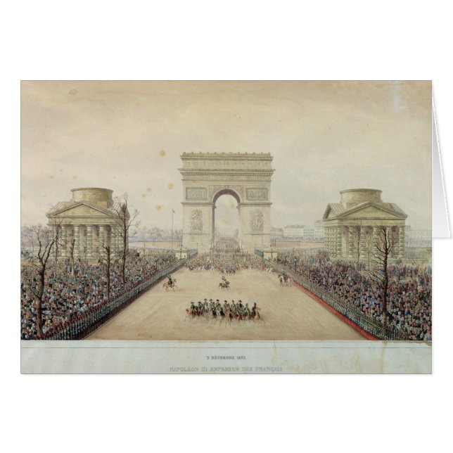 Entry of Napoleon III into Paris (Front Horizontal)