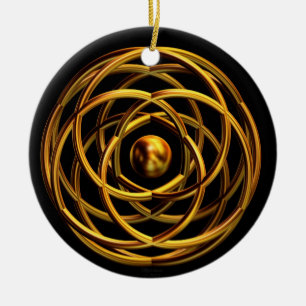 'Entwined Desires' Ceramic Ornament