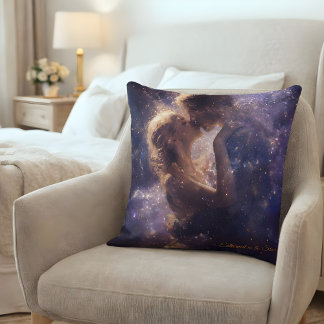 Entwined in the Stars & A Celestial Love Embrace Cushion