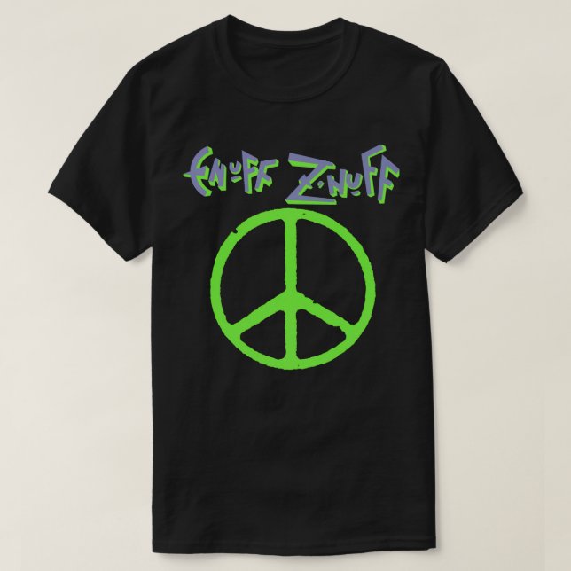 Enuff Z Nuff American Rock Band 1989 Album Logo De T-Shirt (Design Front)