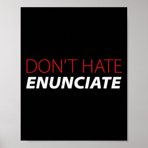 Enunciate Fun ASL Sign Language Lip Reading Deaf A