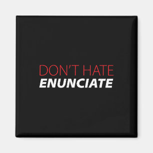 Enunciate Fun ASL Sign Language Lip Reading Deaf A Magnet