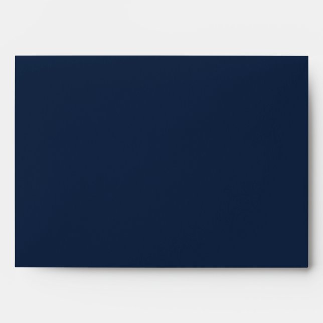 Envelope A7 Greeting Card Navy Blue (Front)