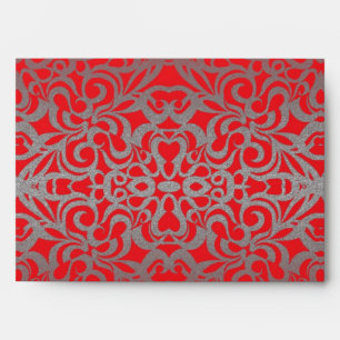 Envelope Floral abstract background