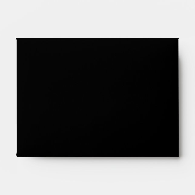 Envelope Green Black Elegance (Front)