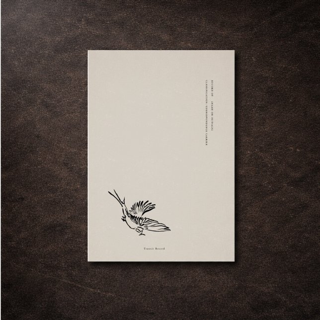 Envelope Insert Enclosure Card- Dark Academia  (Creator Uploaded)