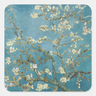 ENVELOPE SEAL STICKER : VAN GOGH : ALMOND BLOSSOM