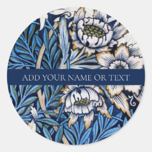  ENVELOPE SEAL STICKER : WILLIAM MORRIS