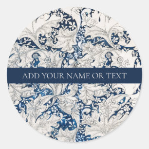 ENVELOPE SEAL STICKER : WILLIAM MORRIS WALLFLOWER