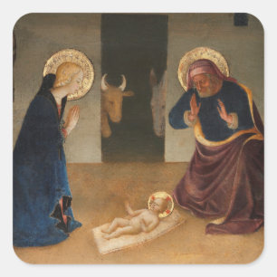 ENVELOPE SEAL : THE NATIVITY : ZANOBI STROZZI 1468