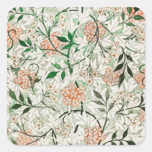 ENVELOPE SEAL : WILLIAM MORRIS: JASMINE  (Front)