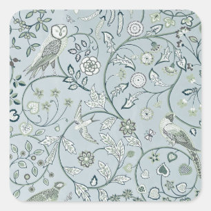 ENVELOPE SEAL : WILLIAM MORRIS : OWL & PHEASANT