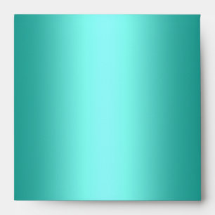 Envelope Teal Blue Square