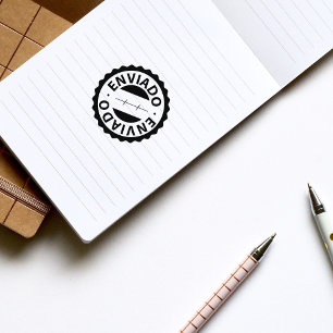 Enviado, Portuguese Rubber Stamp