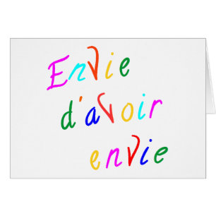 envie d'avoir envie