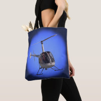 Enviro-Friendly Helicopter Gifts Shopping Bags