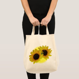 Enviro-Friendly Sunflower Tote Bag Sunflower Bags