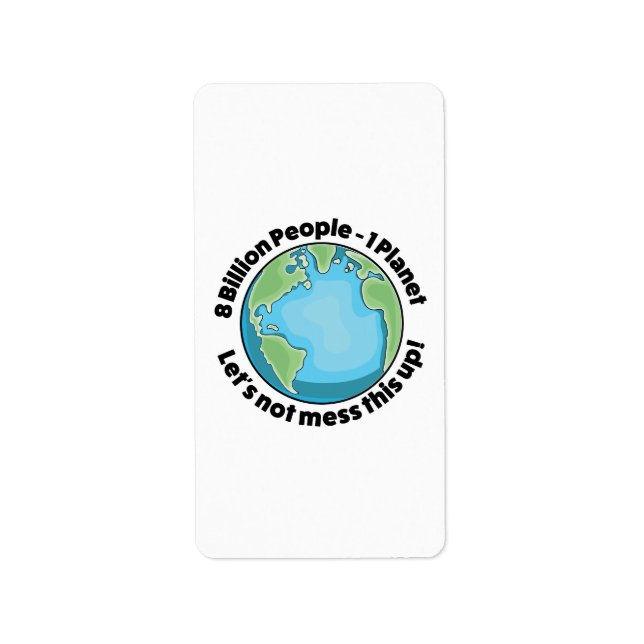 Enviroment Logo Label (Front)