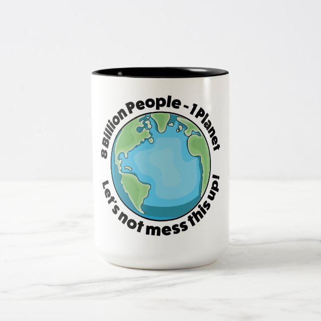Enviroment Logo Two-Tone Coffee Mug (Center)