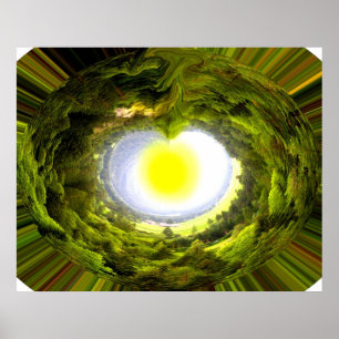 Environment art poster