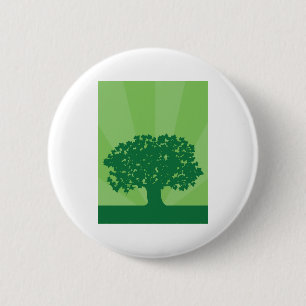 Environment Tree 6 Cm Round Badge