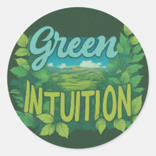 Environmental Awareness Classic Round Sticker