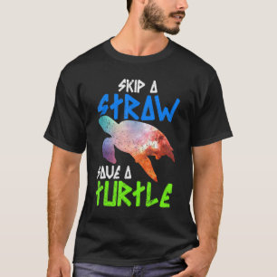 Environmental Awareness Ocean Animal Earth Day Tur T-Shirt