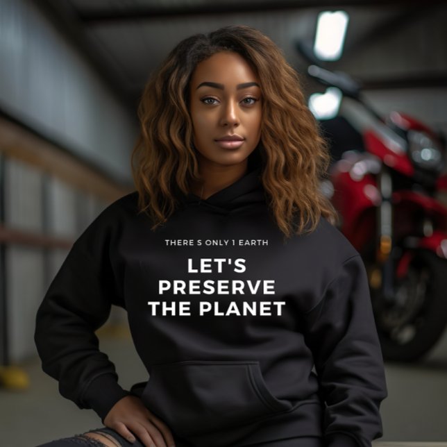 Environmental awareness stop climate change hoodie (Creator Uploaded)