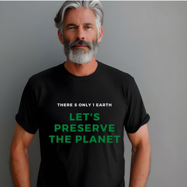 Environmental awareness stop climate change T-Shirt (Creator Uploaded)