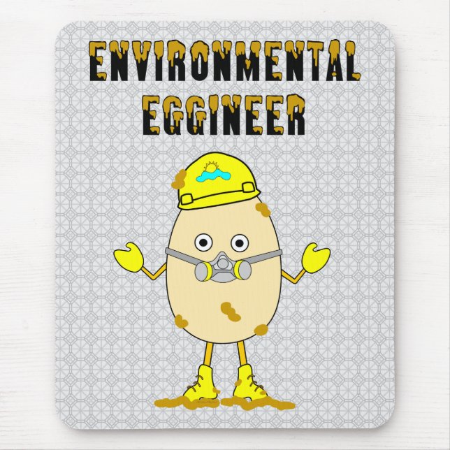 Environmental Eggineer Engineer Mouse Pad (Front)