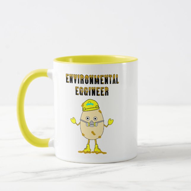 Environmental Eggineer Engineer Mug (Left)