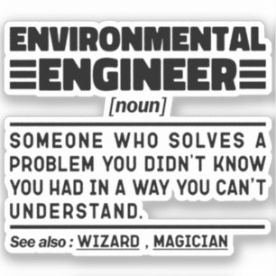 Environmental Engineer Noun Nature Protector Funny