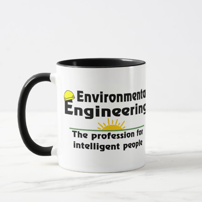 Environmental Engineering Genius Mug (Left)