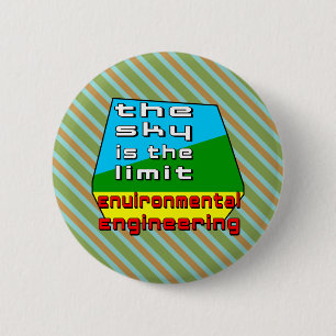 Environmental Engineering Limit  6 Cm Round Badge