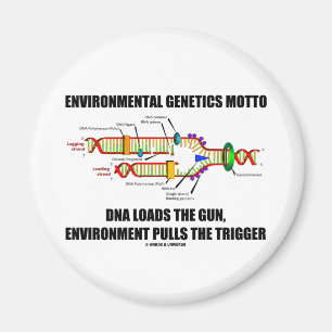 Environmental Genetics Motto DNA Loads Environment Magnet