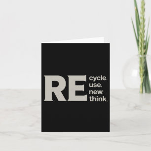 Environmental Gifts Earth Day For Men Women Kids R Card