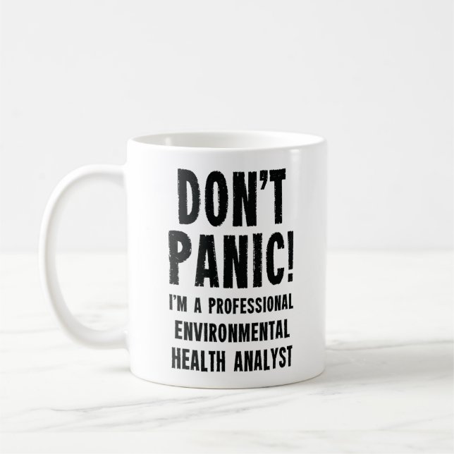 Environmental Health Analyst Coffee Mug (Left)