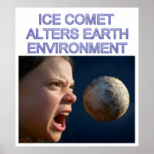 Environmental Impact value matte poster