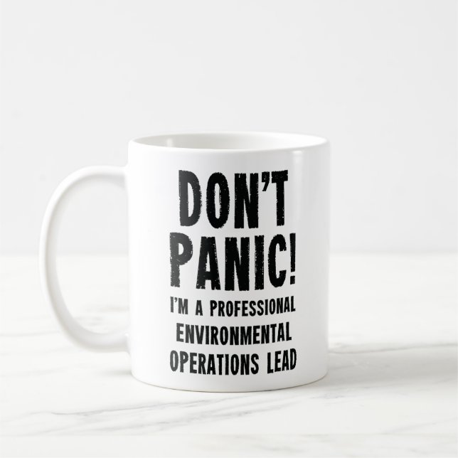 Environmental Operations Lead Coffee Mug (Left)