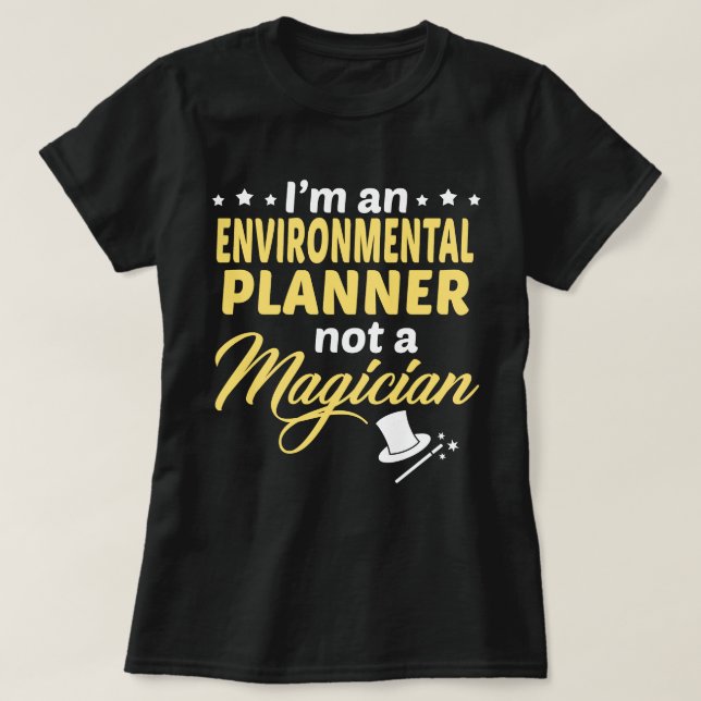 Environmental Planner T-Shirt (Design Front)