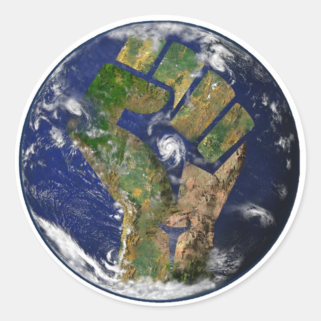 Environmental Power Classic Round Sticker (Front)