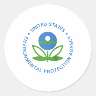 Environmental Protection Agency Epa Logo Environme Classic Round Sticker