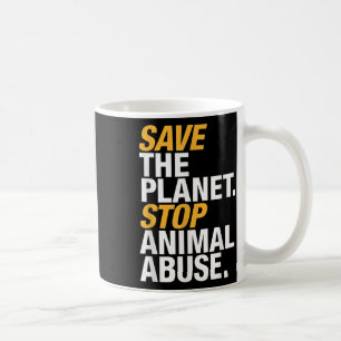 Environmental Protection Animal Welfare Vegan Eart Coffee Mug