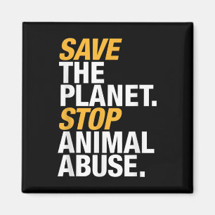 Environmental Protection Animal Welfare Vegan Eart Magnet