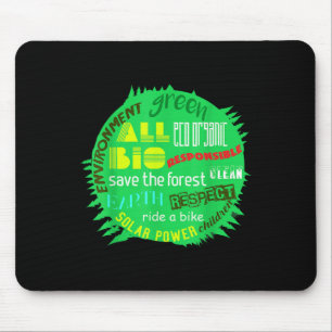 Environmental Protection Around The World Forest L Mouse Pad