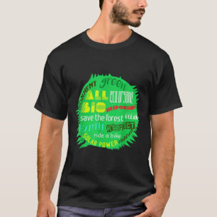 Environmental Protection Around The World Forest L T-Shirt