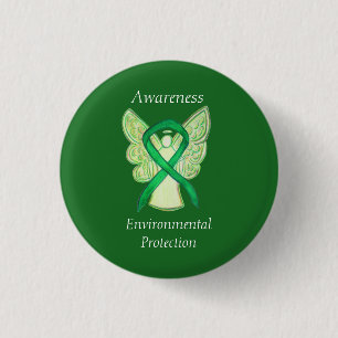 Environmental Protection Awareness Ribbon Pins